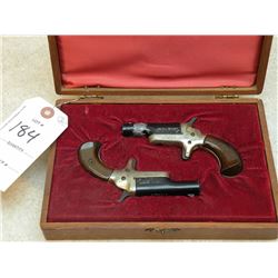 Pair of Colt Derringers  .22cal  PERMIT REQUIRED SN# 78896D  SN# 78897D