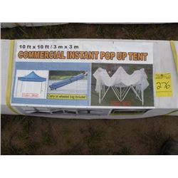 10x10 pop-up tent -New