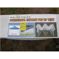 10x10 pop-up tent -New