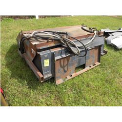 Sweepster 5ft bucket broom for skidloader
