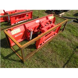 7ft hydro-turn skid steer plow -New