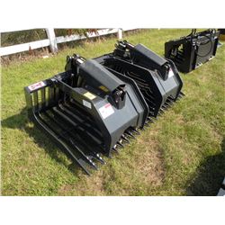 Stout 72" heavy duty rock grapple -New