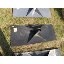 Skidloader receiver plate -New
