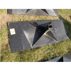 Skidloader receiver plate -New