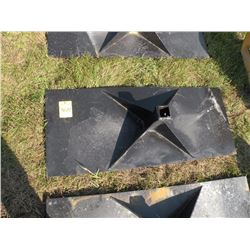 Skidloader receiver plate -New