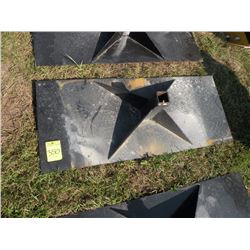 Skidloader receiver plate -New