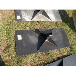 Skidloader receiver plate -New