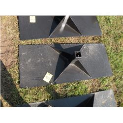 Skidloader receiver plate -New