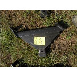 Receiver hitch for skidloader -New