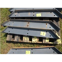 Pair of replacement shoes for snowpusher -New