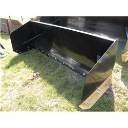 8ft snowpusher for skidloader -New