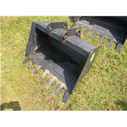 36" Bobcat backhoe bucket