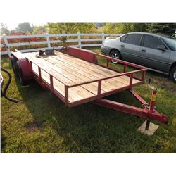 1999 Baxter trailer SN#-4U4US1623XB500146