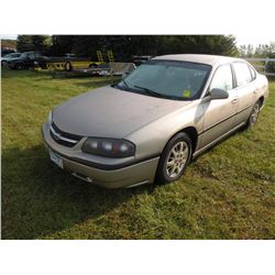 2002 Chev Impala SN#-2G1WF52E529152520