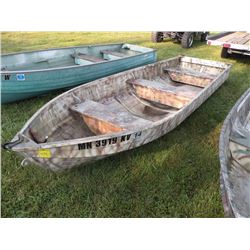 1972 Mirrocraft 14ft boat SN#-WSZ37986F606