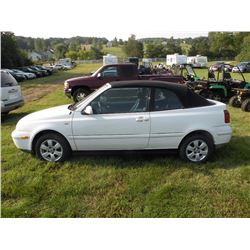 2002 Volkswagon convertible SN#-3VWDC21V02M803340