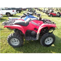 2013 Yamaha Grizzly 700 SN#-5Y4AM13Y0DA103832