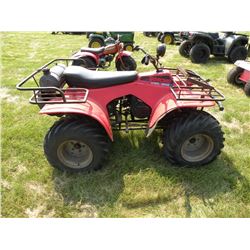 Honcho 4WD ATV -OFF ROAD USE ONLY  -DO NOT DRIVE UNTIL BELT GUARD IS INSTALLED