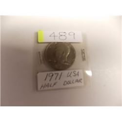 COIN - USA - HALF DOLLAR - 1971