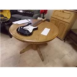 OAK TABLE  - 42" DIAMETER