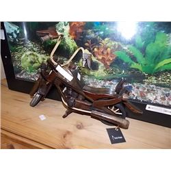 WOOD MOTOR CYCLE MODEL