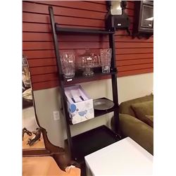 LEANING WALL SHELF - ESPRESSO   - 6'