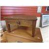 Image 1 : OAK TABLE TOP CABINET - 1 DRAWER