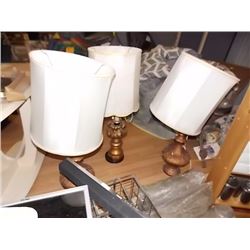 UGLY GOLD LAMPS - 3 TTL
