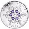Image 1 : RCM Lot;  includes 2010 $20 Crystal Snowflake: Tanzanite - Pure Silver Coin.  Tax Exempt.