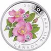Image 1 : RCM Lot;  includes 2011 $20 Wild Rose - Pure Silver Coin.  Tax Exempt.