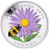Image 1 : RCM Lot;  includes 2012 $20 Aster with Venetian Glass Bumblebee in Murano Glass - Pure Silver Coin. 