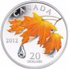 Image 1 : RCM Lot;  includes 2012 $20 Sugar Maple Crystal Raindrop - Pure Silver Coin.  Tax Exempt.