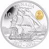 Image 1 : RCM Lot; includes 2012 $10  Fine Silver Coin HMS Shannon.
