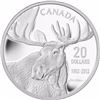 Image 1 : RCM Lot; includes 2012 $20 Fine Silver Coin Bull Moose From the Moose Family.