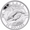 Image 1 : RCM Lot; includes 2013 $25 Fine Silver Coin Orca.