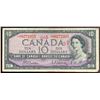 Image 1 : 1954 $10 Bc-40bA #*U/T0272955, in average grade.