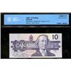 Image 1 : 1989 $10 BC-57b #BED6221845 CCCS UNC67.