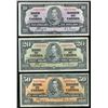 Image 2 : 1937 complete banknote set $1 to $100, Coyne/Towers signatures, all F/VF for grades.