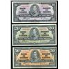 Image 2 : 1937 complete banknote set $1 to $100, Coyne/Towers signatures, all F/VF for grades.