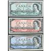 Image 1 : 1954 complete banknote set $1 to $100, Beattie/Coyne signature, modified portrait, all VF/EF for gra