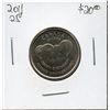 Image 1 : 2011 25¢, baby's feet commemorative coin from RCM Baby set, uncirculated.