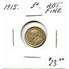 Image 1 : 1915 5¢ About F