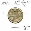 Image 1 : 1902 25¢ G+