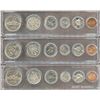 Image 1 : 1969 to 1974 year set 1¢ to 1$, all uncirculated.