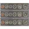 Image 2 : 1969 to 1974 year set 1¢ to 1$, all uncirculated.