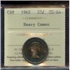 Image 1 : 1962 25¢, ICCS MS-64 Heavy Cameo.