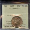 Image 1 : 1967 25¢, ICCS MS-65.