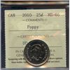 Image 1 : 2010 Poppy 25¢, ICCS MS-66.