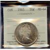 Image 1 : 1965 50¢, ICCS MS-64.