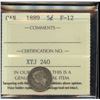 Image 1 : 1889 5¢, ICCS F-12.